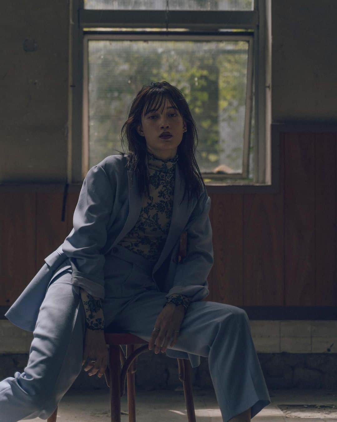 野口和弘のインスタグラム：「CIECA. 2020 A/W COLLECTION . hair @cieca.noguchi  make @cieca.omc  photo @cieca.nomoto  . @cieca.hair  #CIECA. #2020 #A/W #collection」