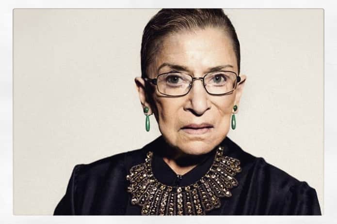 のインスタグラム：「PIONEER. FIGHTER. WARRIOR.  THAAAAAAAAAAAANNNNK YOOOOOOOOOOOUUUU🧡 • • • #rbg #ruthbaderginsburg #supreme」