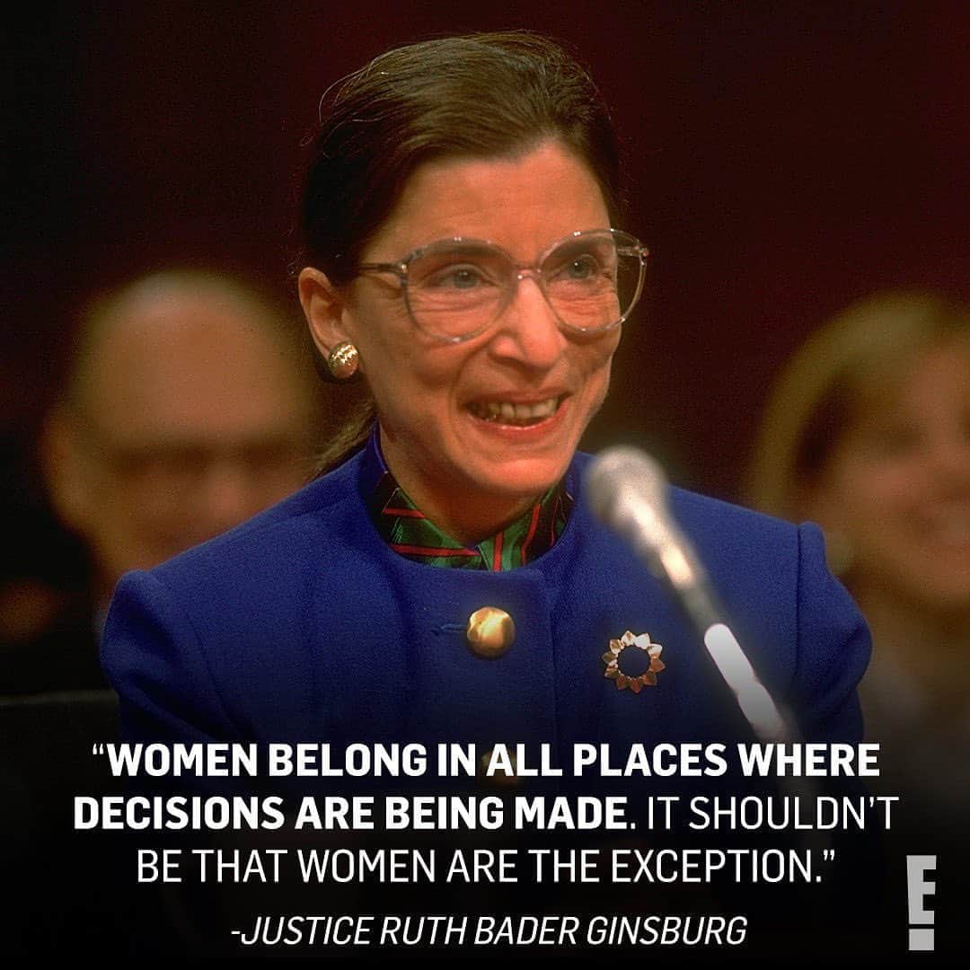 E! Onlineさんのインスタグラム写真 - (E! OnlineInstagram)「A true champion for justice, equality, and progress. ❤️ Rest in peace RBG. (📷: The Supreme Court of the US/Getty)」9月19日 9時19分 - enews