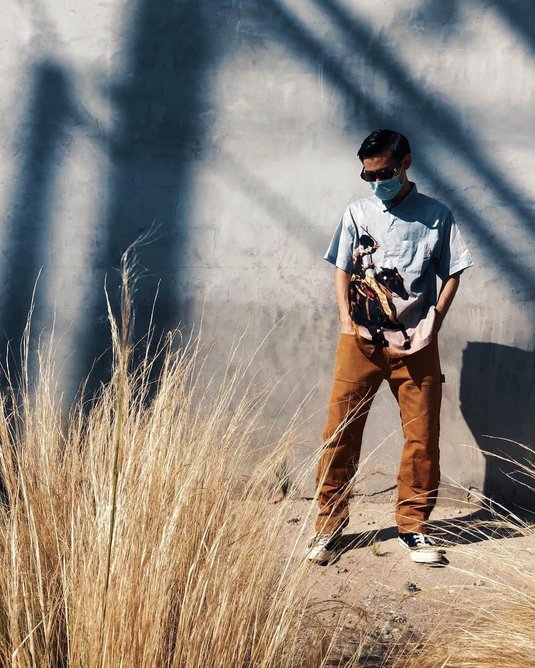 2nd STREET USAさんのインスタグラム写真 - (2nd STREET USAInstagram)「Shop this look on our online store or at our Torrance location! 🤠😤 Top: Supreme Cowboy Rayon Top Size Medium // $246 Sunglasses: Chanel // $179 Bottoms: Babylon Cargo Pants Size 32 // $59 Shoes: Fear of God Hi-Tops Size 10 // $199 Wallet: Louis Vuitton Chain Wallet// $899 #chanelsunglasses #supreme #supremecowboy #babylon #louisvuitton #sustainablefashion #2ndstreetusa #ootd #fitpic #fearofgodessentials」9月19日 9時39分 - 2ndstreetusa