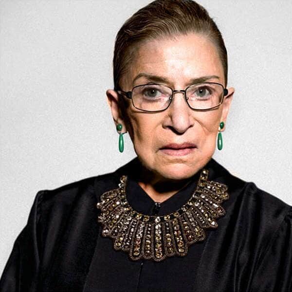 オリヴィア・パレルモのインスタグラム：「Justice Ruth Bader Ginsburg made bold and impactful statements with her fashion and, of course, her politics. She was a pioneer for women and her legacy will be felt for generations to come. We will all miss you 💔」