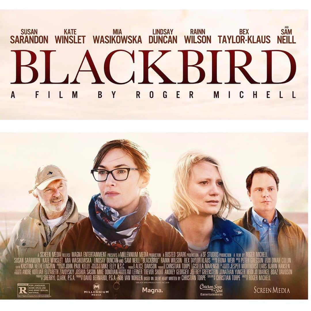 レイン・ウィルソンさんのインスタグラム写真 - (レイン・ウィルソンInstagram)「Guys, I would love for you to Download #BlackbirdMovie this weekend! Where ever good movies are downloaded or try Blackbirdmovie.com It’s a beautiful, sad, and funny film with some gorgeous performances. I’m ok in it.」9月19日 9時59分 - rainnwilson