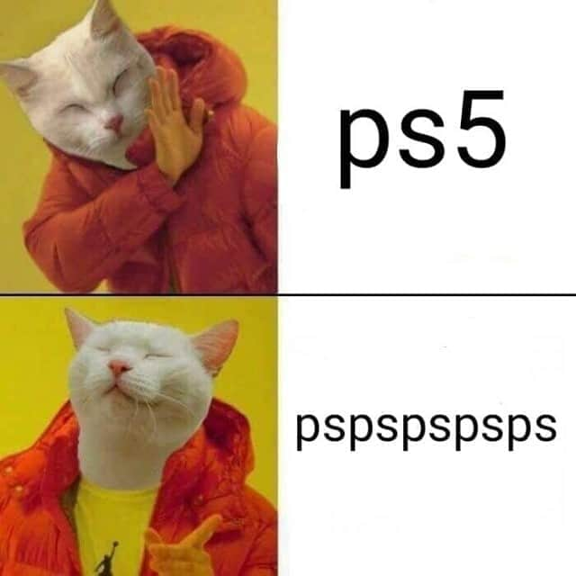 9GAGさんのインスタグラム写真 - (9GAGInstagram)「psssss⠀ @meowed #ps5 #9gag」9月19日 10時00分 - 9gag