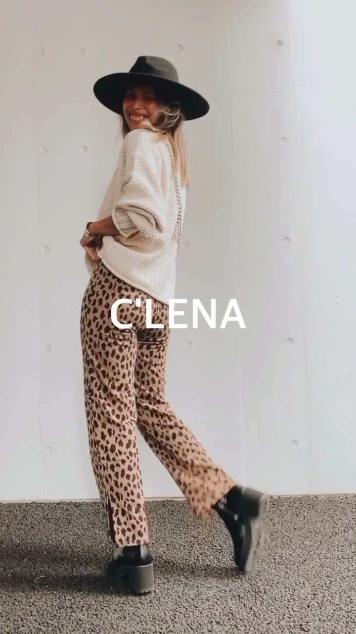 島野ミキのインスタグラム：「・ ・ @clena.official  レオパードパンツ着回しコーデ。 どれも可愛い😍💕💕 ・ ・ #CLENA #ファッション#fashion#allblack#ブラックコーデ #AW#秋服#ライダース#オシャレ#オシャレな人と繋がりたい#コーデ#ootd#coordinate#パンツコーデ#CLENAアンバサダー」
