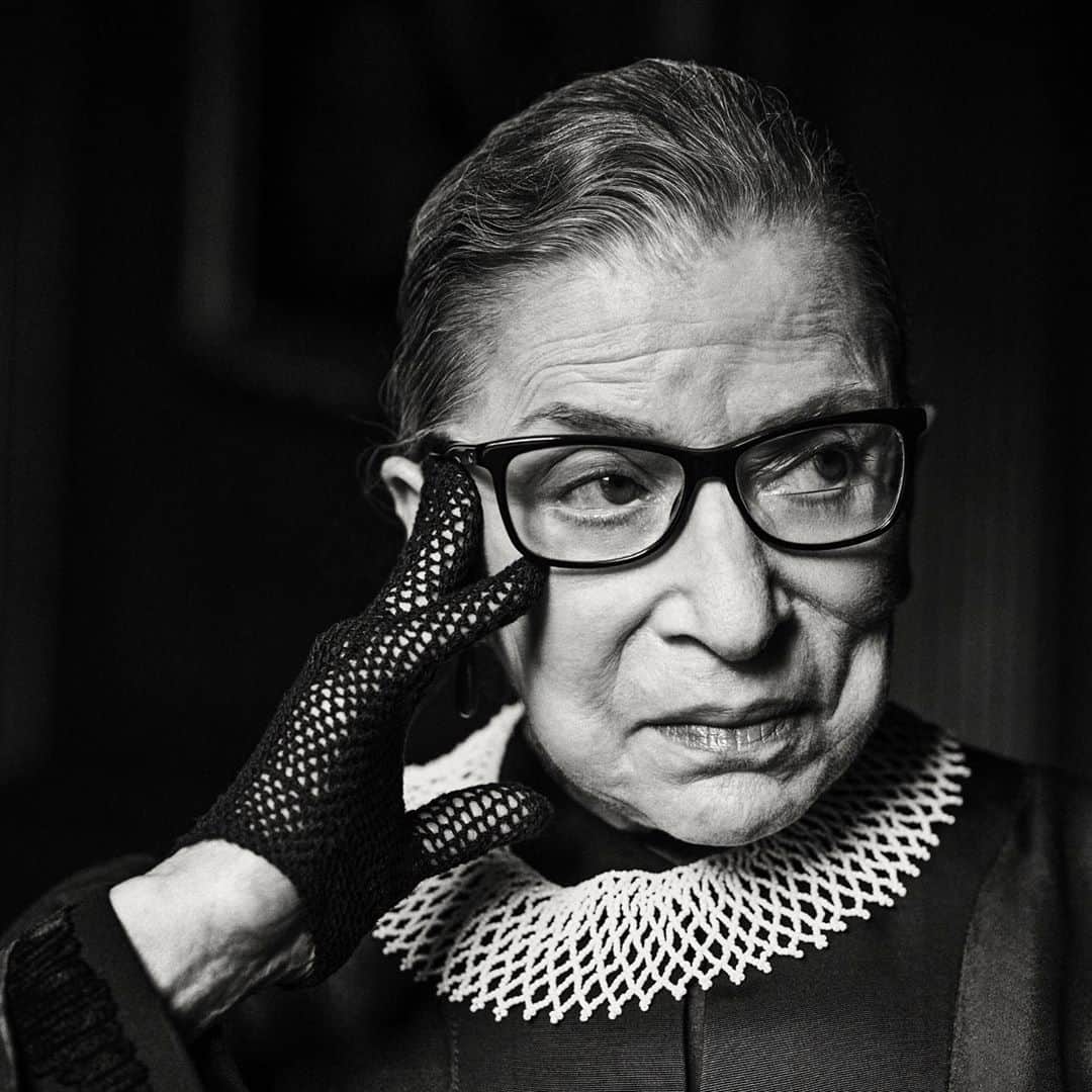 土井ケイトのインスタグラム：「#RBG #RIPRBG #legend #fighter you changed our lives in so many ways. we should fight more then ever. love you #ruthbaderginsburg miss you forever. “Fight for the things that you care about but do it in a way that will lead others to join you.” -Ruth Bader Ginsburg. #vote」