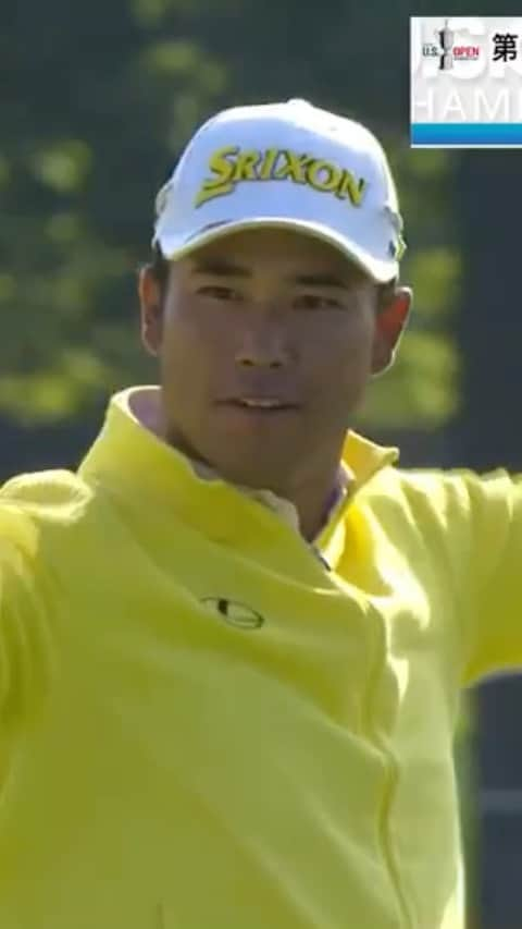 テレビ朝日「ゴルフ」のインスタグラム：「松山英樹選手の2nd Roundハイライト⛳️  #全米オープン #松山英樹 #hidekimatsuyama #ガッツポーズ #ゴルフ #golf #テレビ朝日」