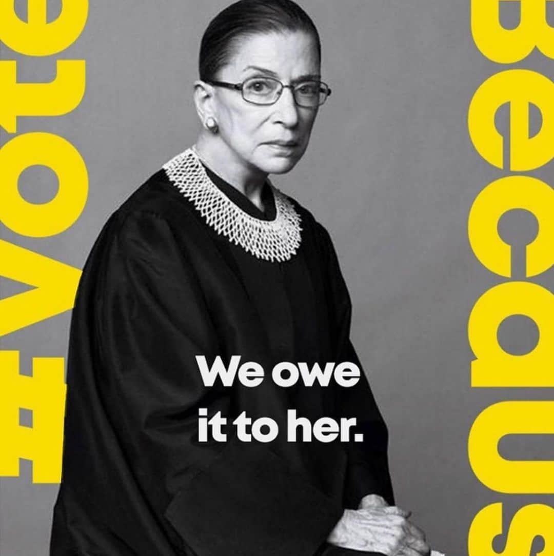 ロゼリン・サンチェスさんのインスタグラム写真 - (ロゼリン・サンチェスInstagram)「Enough said... let’s make sure her legacy goes on and on... #RIP Ruth Bader Ginsburg」9月19日 11時35分 - roselyn_sanchez