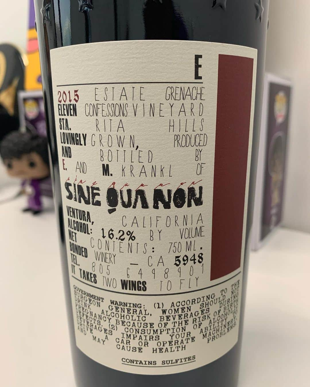 Jaeyoon Choiさんのインスタグラム写真 - (Jaeyoon ChoiInstagram)「드디어 손에! #SineQuaNon #elevenconfessions #2015 #ittakestwowingstofly #grenache E」9月19日 12時25分 - jaeyoonc