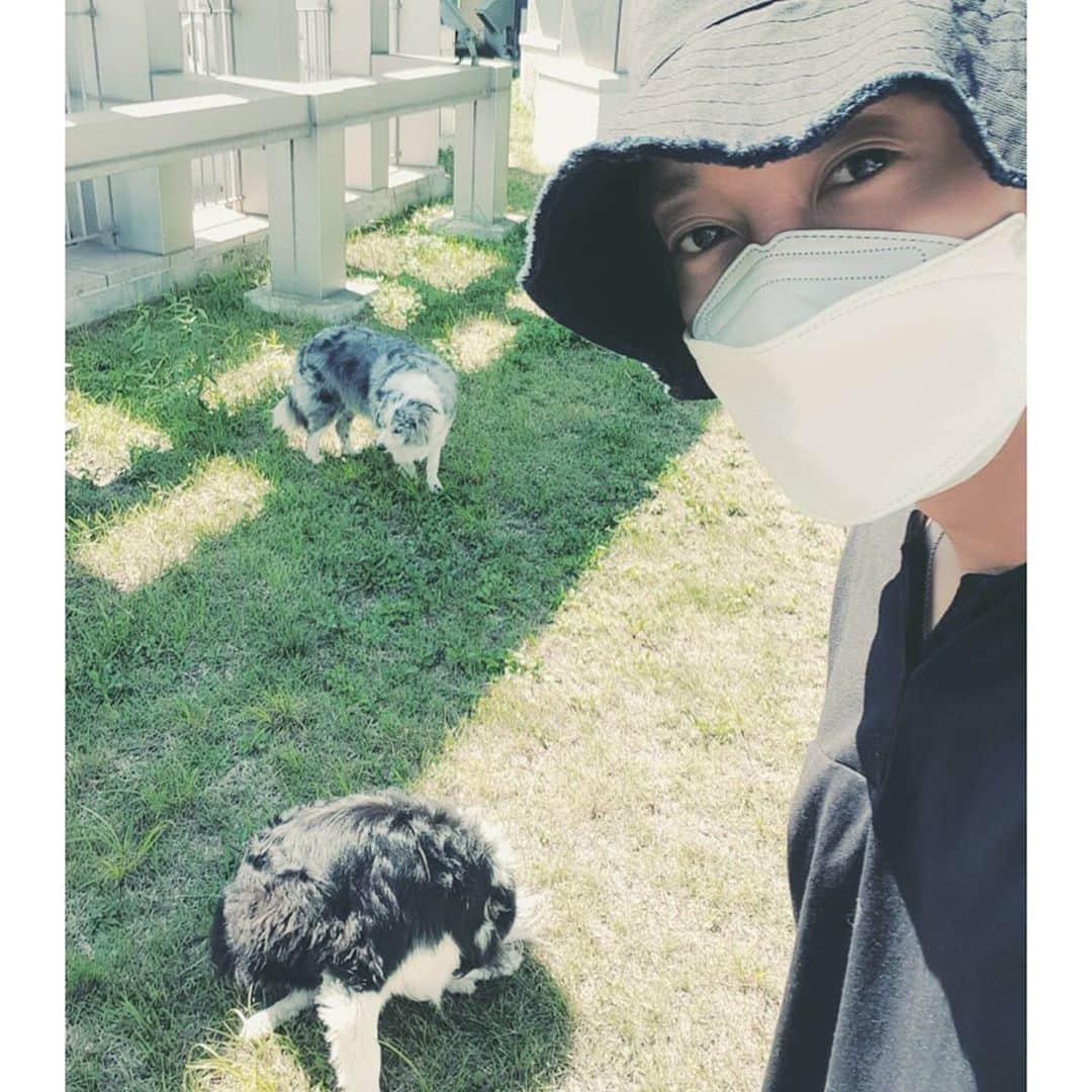 キム・ヒョンジュンさんのインスタグラム写真 - (キム・ヒョンジュンInstagram)「🐶🐶😍 . #KIMHYUNJOONG  #김현중  #キムヒョンジュン  #金賢重」9月19日 12時18分 - hyunjoong860606