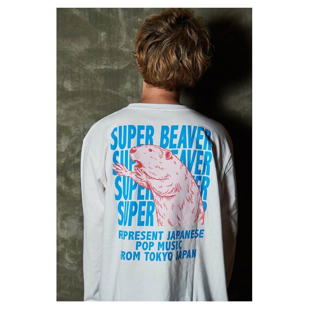 柳沢亮太さんのインスタグラム写真 - (柳沢亮太Instagram)「AUTUMN & WINTER NEW GOODS [Real Beaver L/S T-shirt size:L] #sb15th #SUPERBEAVER」9月19日 13時29分 - yayayayanagi