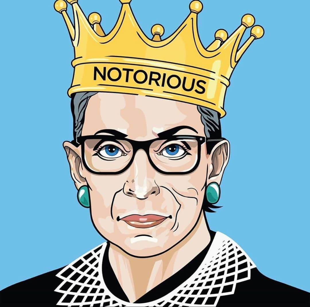 ナオミ・キャンベルさんのインスタグラム写真 - (ナオミ・キャンベルInstagram)「RIP ❤️🙏🏿 #RBG 👑👑」9月19日 14時10分 - naomi