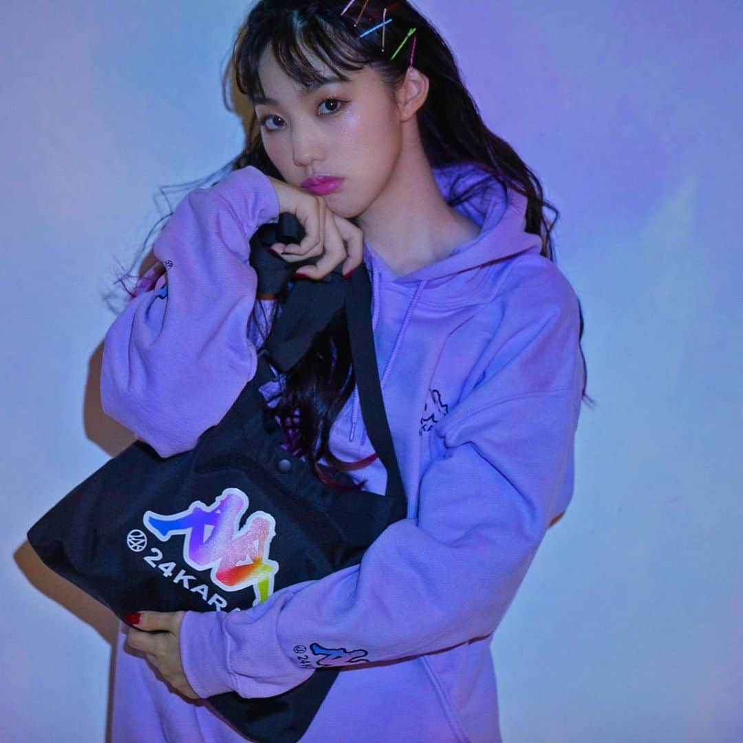 E-girlsさんのインスタグラム写真 - (E-girlsInstagram)「Kappa×24KARATS﻿ Collaboration﻿💜💜💜 ﻿ 🔥9.26(sat) on sale﻿🔥 ﻿ @24karatsofficial  @vertical_garage  @kappa_japan_official」9月19日 14時13分 - e_girls_official_