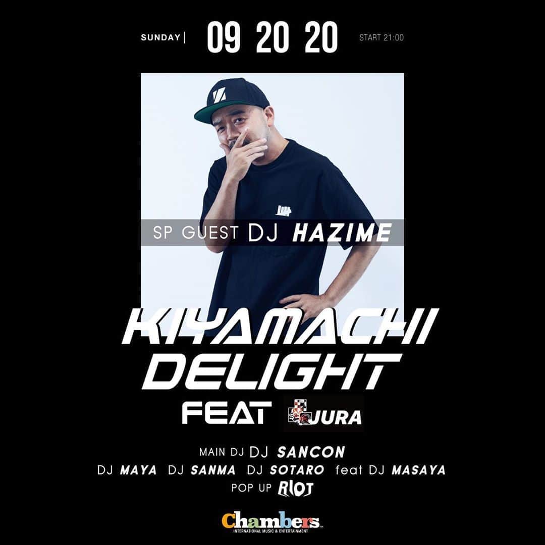 DJ HAZIMEのインスタグラム