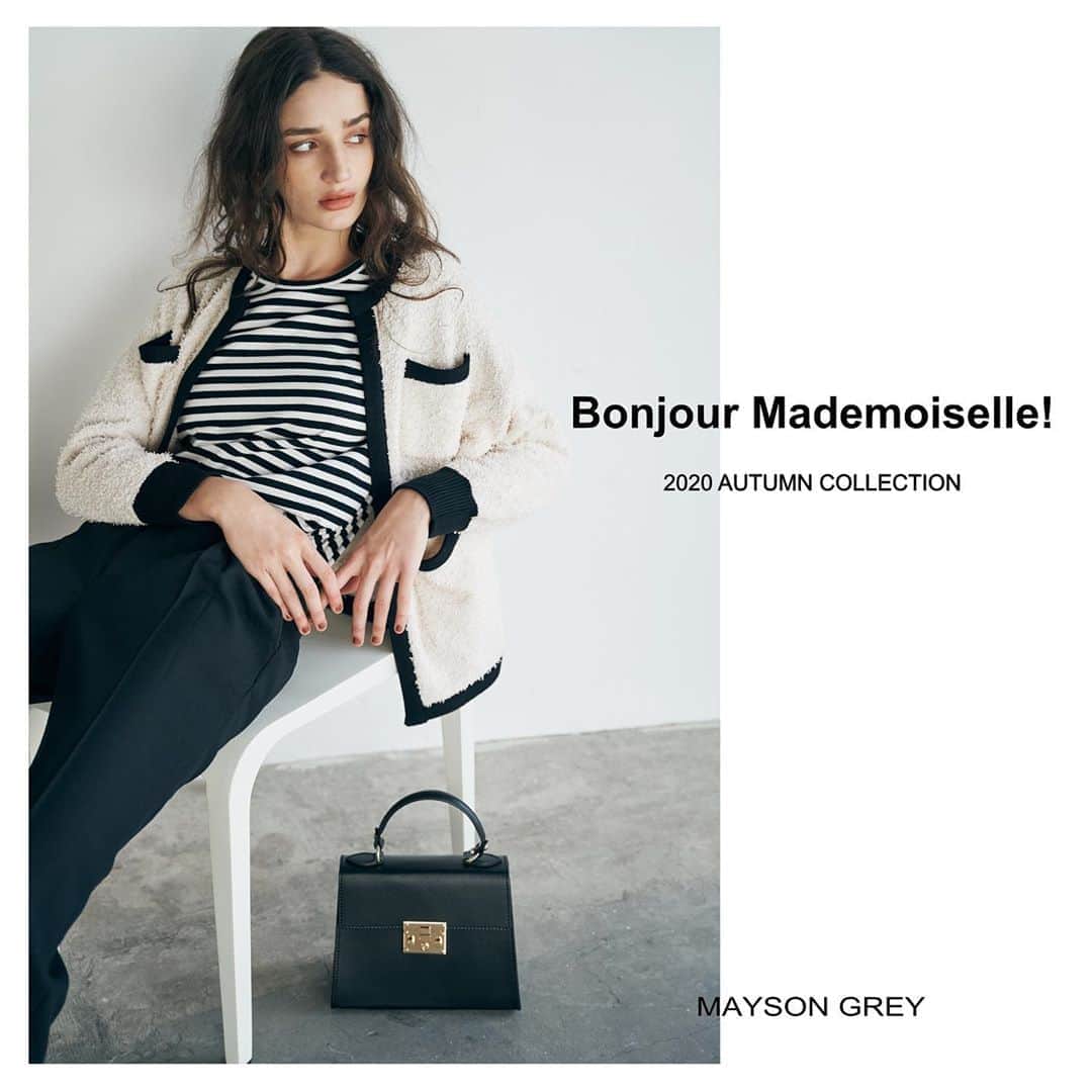 Effortless Womanさんのインスタグラム写真 - (Effortless WomanInstagram)「2020 AUTUMN COLLECTION   　　　　　　　　　　　　　　　　　　　　　　　　　 Bonjour Mademoiselle!  　　　　　　　　　　　　　　　　　　　　　　　　　　　　　　　　　　 　　　　　　　　　　　　　　　　　 　　　　　　　　　　　　　　　　　　 #maysongrey #mg_20eAW #BonjourMademoiselle」9月19日 16時17分 - maysongrey_official