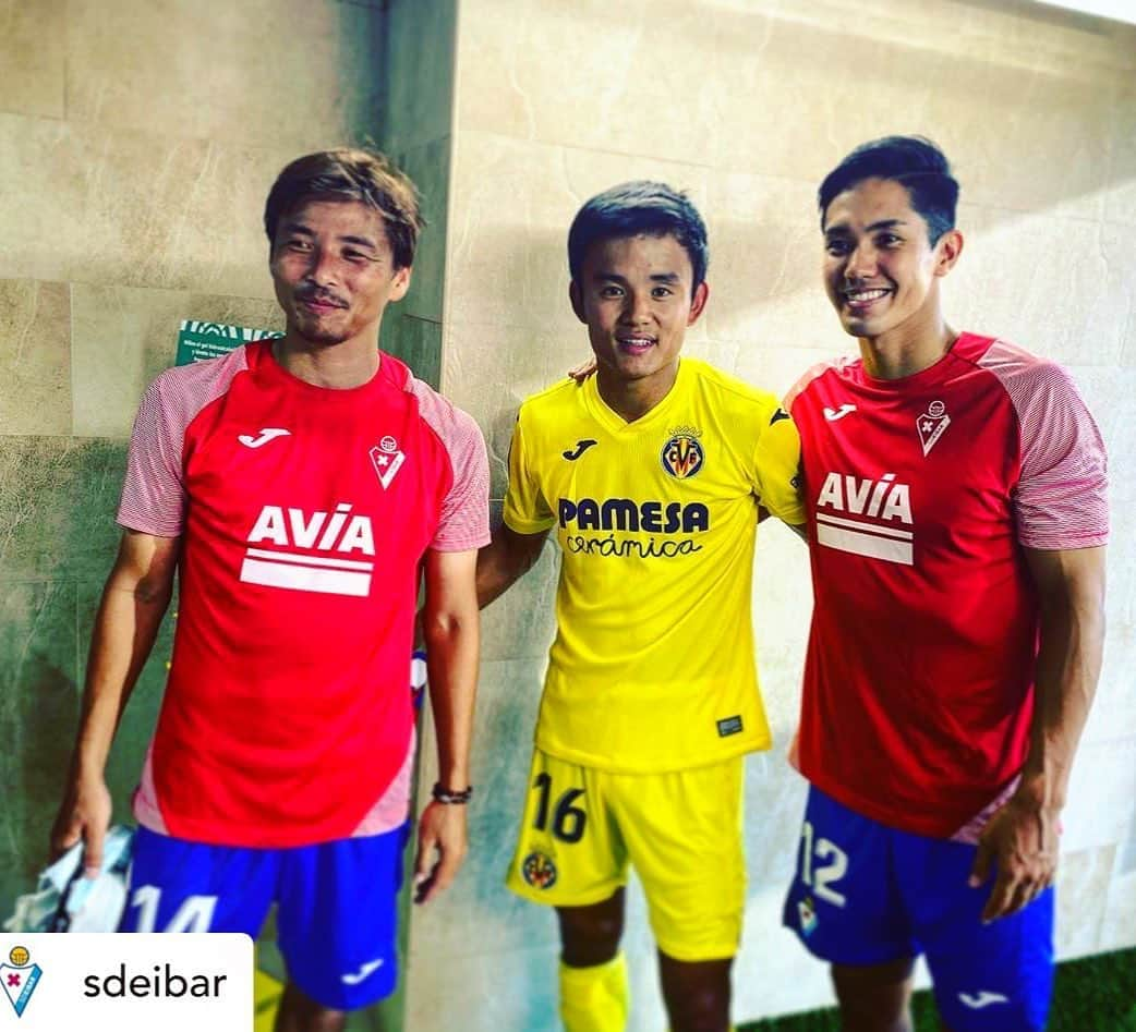 LFPさんのインスタグラム写真 - (LFPInstagram)「Japanese connection! 🇯🇵🔝 • #Inui #Kubo #Eibar #Yoshinori #Villarreal #LaLiga #LaLigaSantander #HayQueVivirla #YouHaveToLiveIt」9月20日 1時55分 - laliga