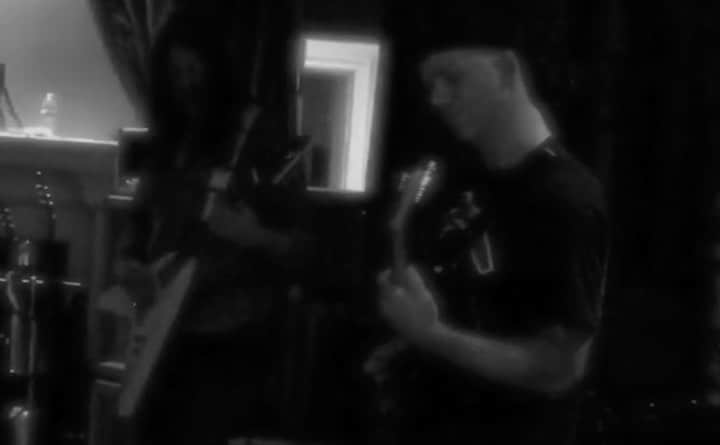 Stone Sourのインスタグラム：「Watch this peek into the studio while the band recorded "Say You'll Haunt Me" the first single off of our Audio Secrecy record (link in story).」