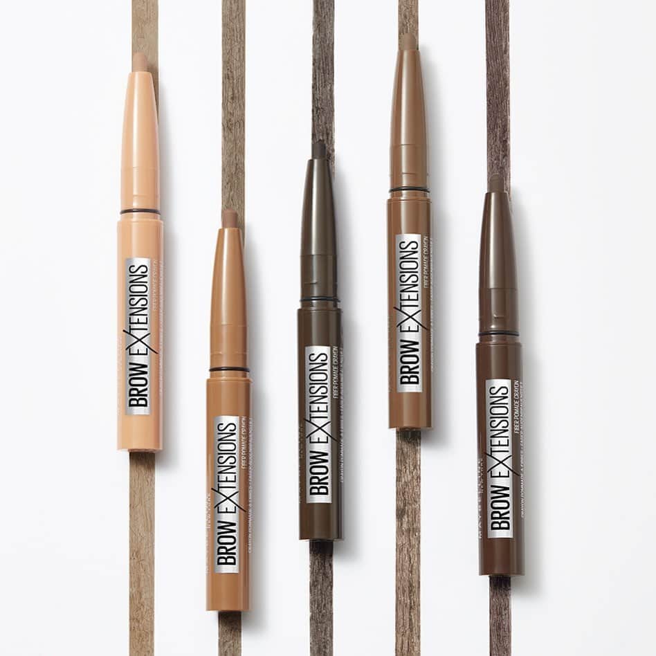 Maybelline New Yorkさんのインスタグラム写真 - (Maybelline New YorkInstagram)「Skip the brow extensions for this $10 brow extensions in a stick! 😉 Our #browextensions crayon gives you natural-looking full brows in seconds. Tag a friend that needs to try it!」9月20日 2時13分 - maybelline