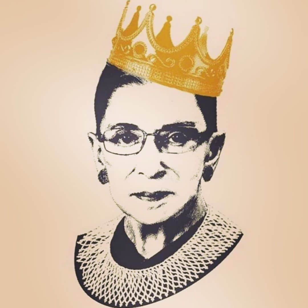 ジェシカ・キャプショーのインスタグラム：「“Women belong in all places where decisions are being made.”  - Ruth Bader Ginsburg Rest In Peace knowing that your life’s work and the decisions that you made paved the way for women everywhere.」