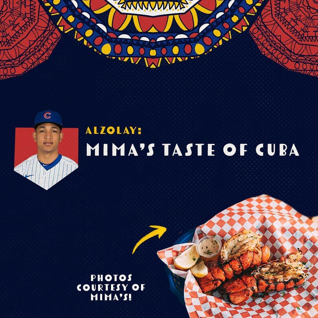 シカゴ・カブスさんのインスタグラム写真 - (シカゴ・カブスInstagram)「Who’s hungry? 😋 #HispanicHeritageMonth #SomosCubs」9月20日 3時08分 - cubs