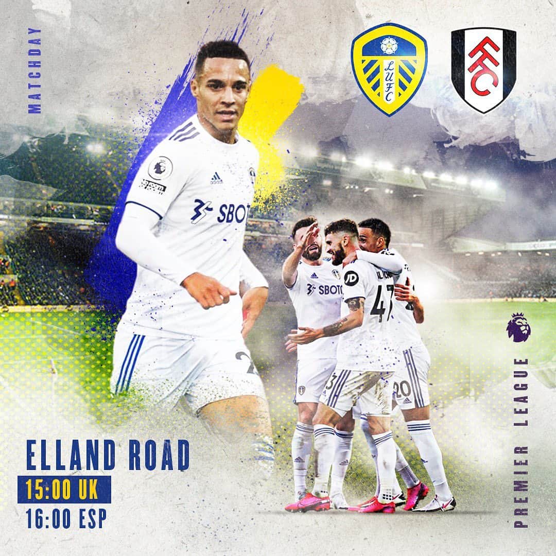 ロドリゴ・モレノ・マチャドのインスタグラム：「Premier League action is back at Elland Road. Let’s go!! 🔵🟡⚪️」