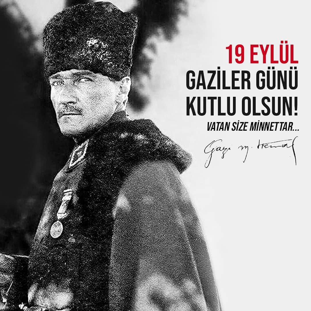 ガラタサライSKさんのインスタグラム写真 - (ガラタサライSKInstagram)「Başta Gazi Mustafa Kemal Atatürk olmak üzere bağımsızlık uğruna kendi canlarını hiçe sayan tüm kahraman gazilerimizi şükran ve minnetle anıyoruz.  #GazilerGünü kutlu olsun! 🇹🇷」9月19日 18時53分 - galatasaray