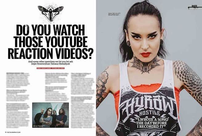 METAL HAMMERさんのインスタグラム写真 - (METAL HAMMERInstagram)「All of this and much, much more, only in the new issue of Metal Hammer. Who’s picking up their copy this weekend?! 🤘」9月19日 19時23分 - metalhammeruk