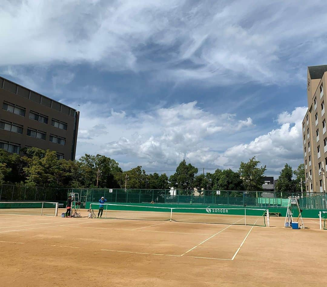 浅越しのぶさんのインスタグラム写真 - (浅越しのぶInstagram)「＠園田学園 #園田学園#テニス部#先輩#安らぐ場所#テニス」9月19日 20時09分 - shinobu_asagoe_official