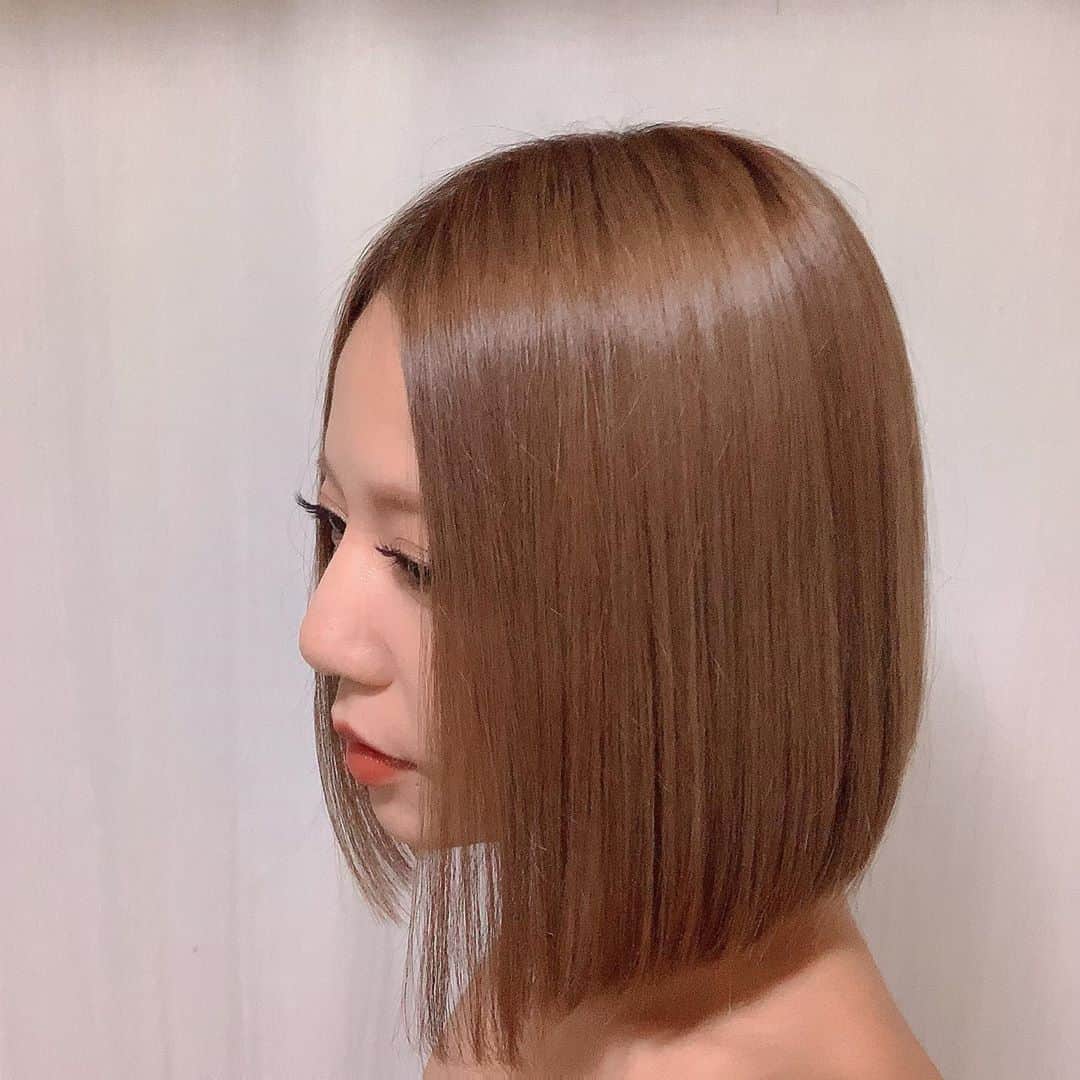西條るりさんのインスタグラム写真 - (西條るりInstagram)「髪の毛綺麗にしてもらいました😆✨ 今日皆んなに会えるの楽しみです☺️💕 #髪質改善トリートメント」9月19日 20時18分 - saijou_ruri