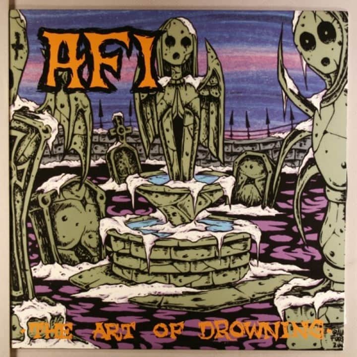 Alternative Pressさんのインスタグラム写真 - (Alternative PressInstagram)「Happy 20th anniversary to “The Art Of Drowning”— a frantic and brooding record that fits in perfectly at both the skatepark and a seance, @afireinside bridged the gap between their goth-punk roots and impending megastar status, crafting some of their most iconic songs in the process. ⁠ .⁠ .⁠ .⁠ #afi #afireinside #theartofdrowning #albumanniversary #gothpunk #gothpunkmusic #altpress #alternativepress」9月19日 21時01分 - altpress