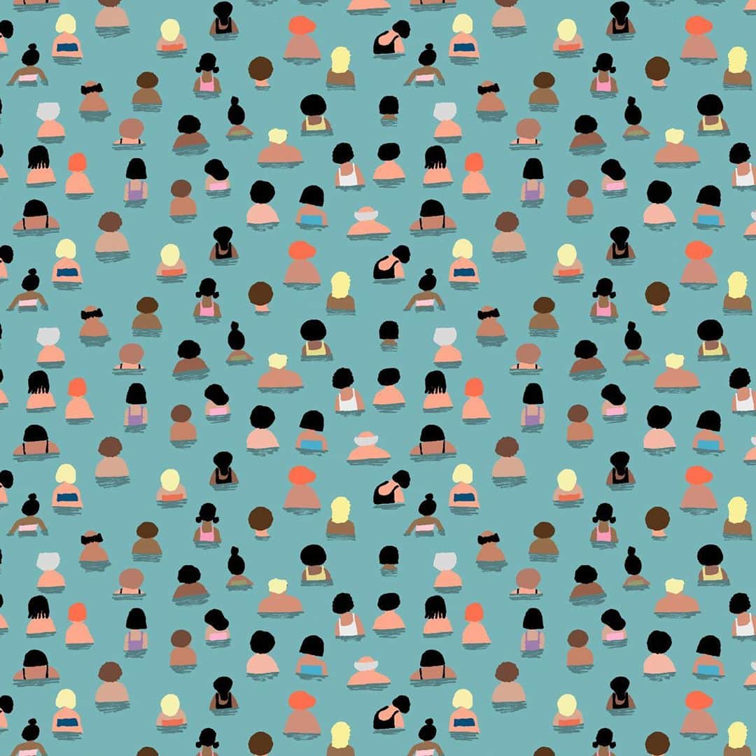 Jean Jullienさんのインスタグラム写真 - (Jean JullienInstagram)「Swimmers pattern for a sofa」9月19日 21時02分 - jean_jullien