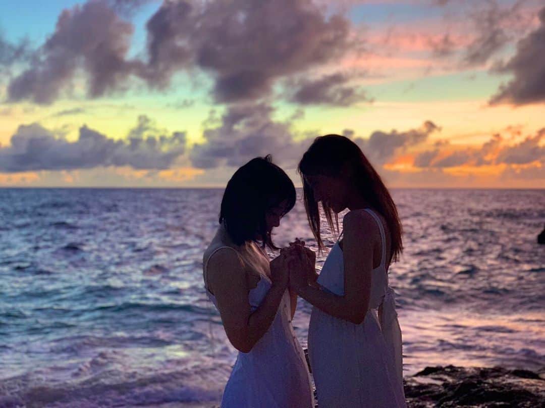 のインスタグラム：「💙💚💛❤💜 #加美八木#杏奈々」