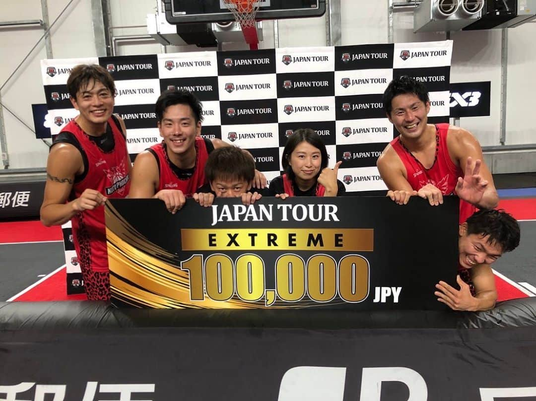 中村友也さんのインスタグラム写真 - (中村友也Instagram)「JAPANツアー Round1 優勝🏆 #kotophoenix #江東フェニックス #江東区 #中村友也 #柴田政勝 #下田悠介 #伊藤尚人 #3x3 #3x3exe #jba3x3 #SPALDING #スポルディング」9月19日 21時23分 - tomoya_nakamura19