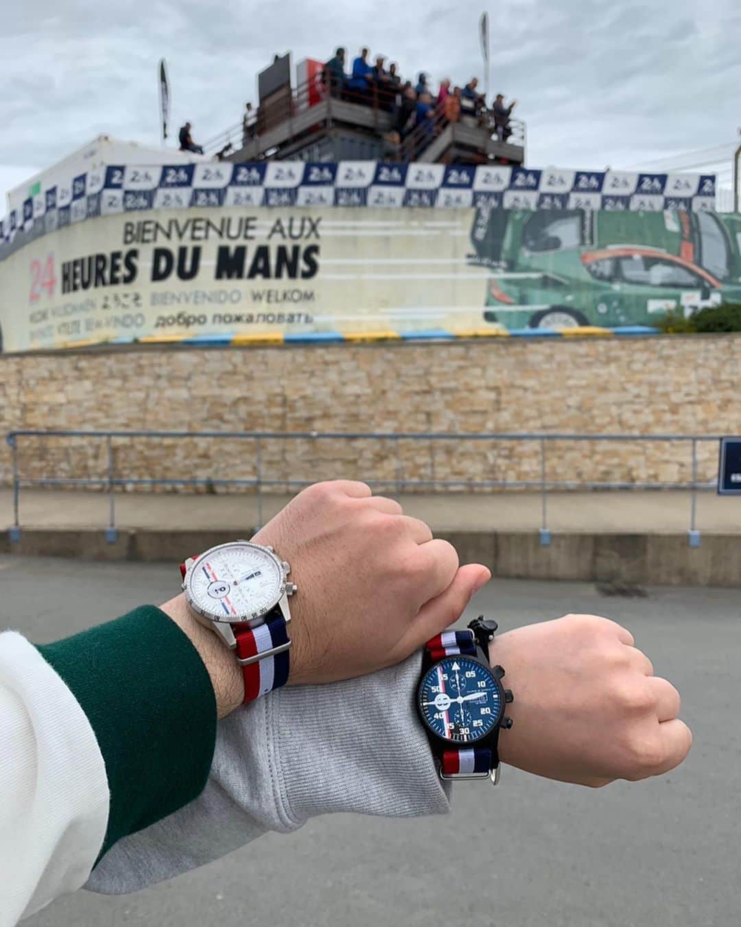Maurice De Mauriac Zurichさんのインスタグラム写真 - (Maurice De Mauriac ZurichInstagram)「We wish you a Happy Le Mans Weekend. 🏁✨ #lemans #MauriceDeMauriac #racing #natostraps #natostrapszurich #france #tricolore @felixhirsiger」9月19日 21時29分 - mauricedemauriac