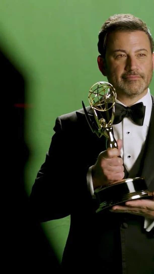 アメリカン・ブロードキャスティング・カンパニーのインスタグラム：「Host and executive producer @JimmyKimmel talks about what it will be like to host LIVE tomorrow at 8e|5p on ABC.」