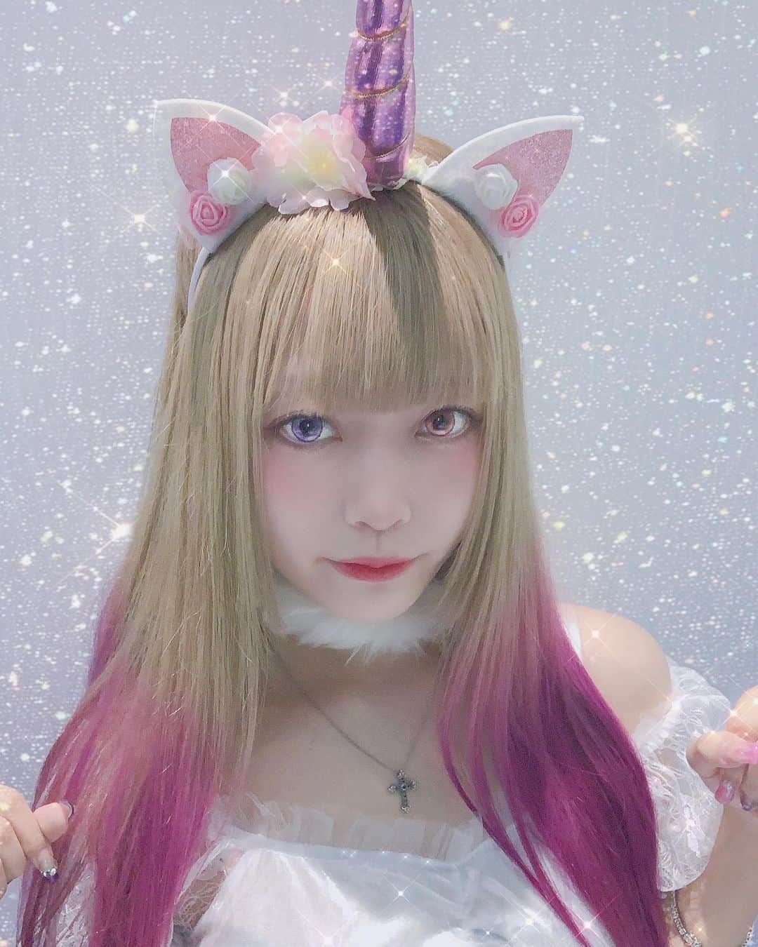 冬野あゐくのインスタグラム：「🦄☪︎ *.」