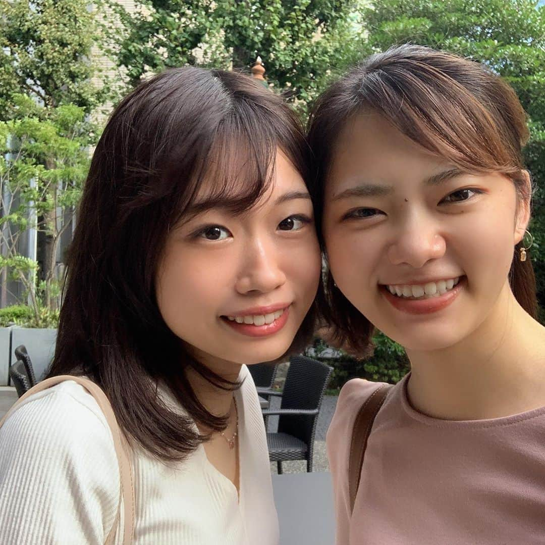 中村菫さんのインスタグラム写真 - (中村菫Instagram)「昨日、優里と初めて会いました！🤍 スイーツ好き♡っていう話からデートに行くことに...！うふふ🥰 1899さんのお茶スイーツ、インスタ映えもそうだけど本当に美味しくて和風スイーツの魅力を再確認できた🍨  優里とは実は共通点も多くて、初対面とは思えないほど深い話もできました...😳優里に出会えただけでもミスコンに出てよかったなぁ。今年は2人しかいないけどあなたがいてくれて心強い！お互い頑張ろうね💐  #ミスコン #ミス医科歯科」9月19日 22時40分 - misstmdu20_02