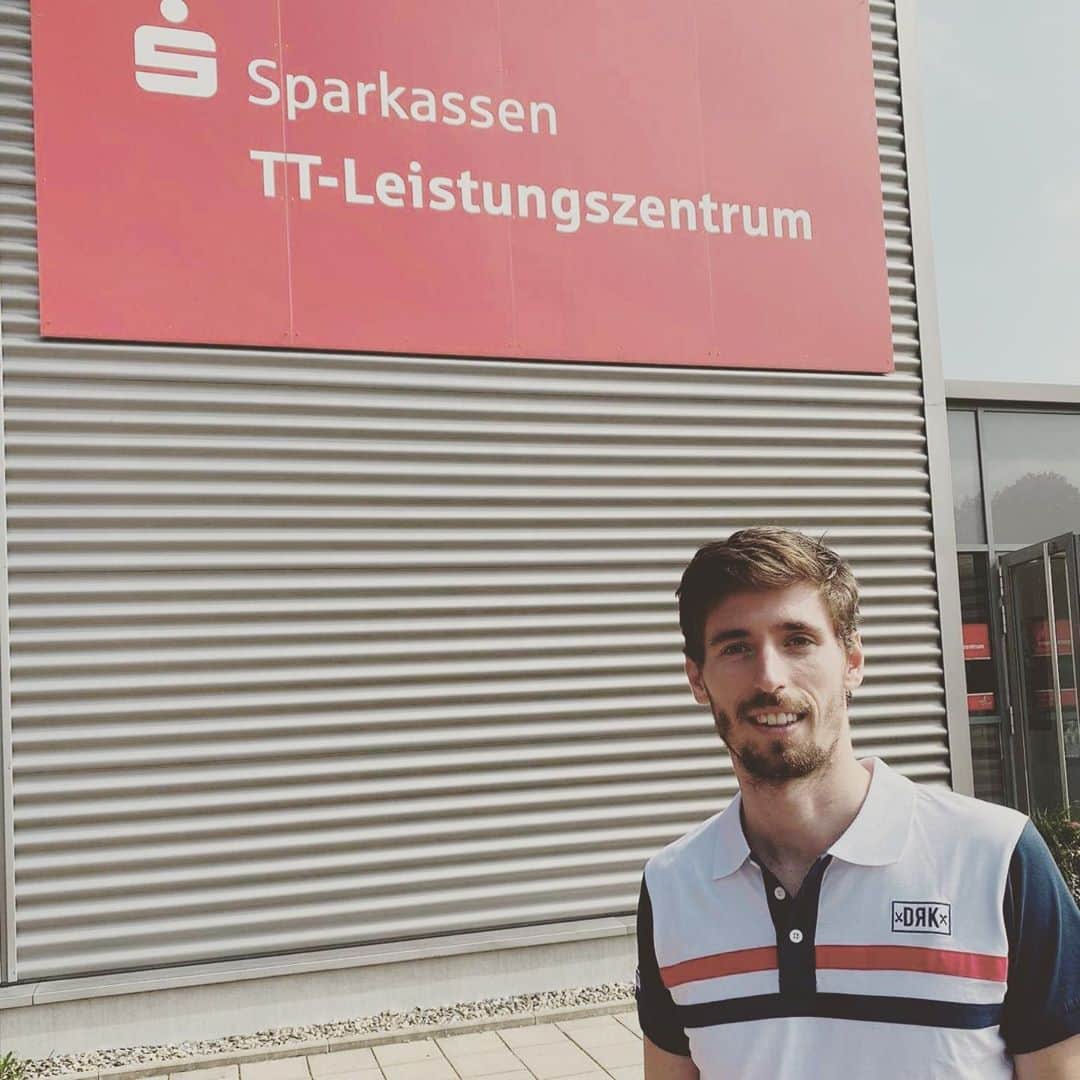 SZUDI Adamのインスタグラム：「Good week of practice in Ochsenhausen 🏓 #drk #dorkohungary #dorko #johelyekrevisz #ox #hunteam #magyarock #🇭🇺 @dorkohungary @drkdorko」