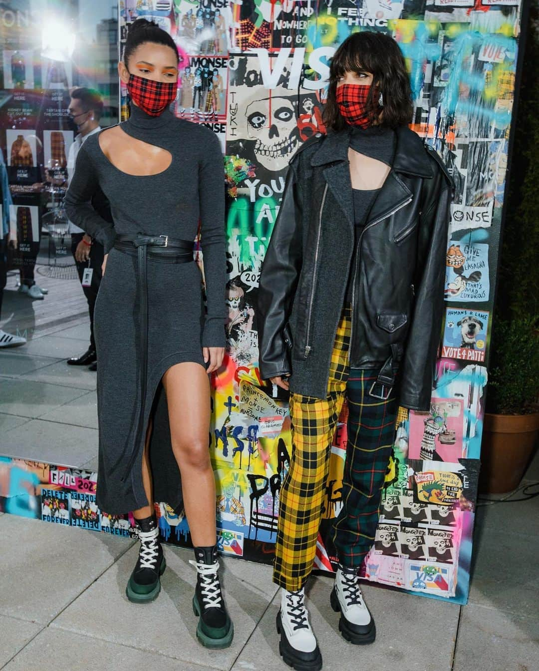 NYFW（ニューヨークファッションウィーク）さんのインスタグラム写真 - (NYFW（ニューヨークファッションウィーク）Instagram)「Safety first, but make it fashion! @monsemaison took to the rooftop of @springstudios this #NYFW to revisit their Fall 2020 collection for a shoppable presentation experience. Swipe to see some of the looks. 📸 by @_janekim」9月19日 23時29分 - nyfw