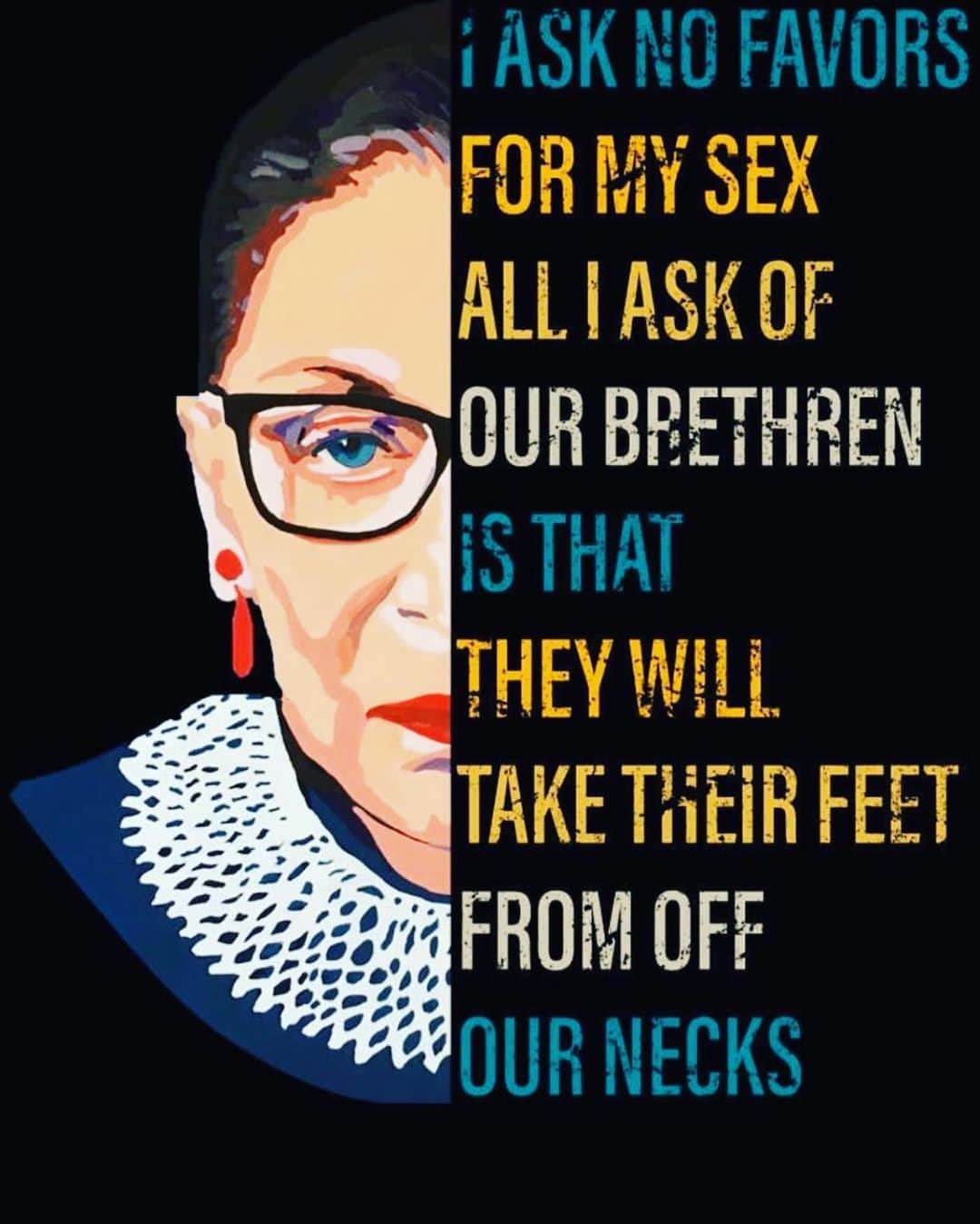 ジェニファー・エスポジートのインスタグラム：「Said decades ago. Are the feet off yet? Not even fucking close. #equality #rageagainstthemachine #rbg the great warrior for justice」