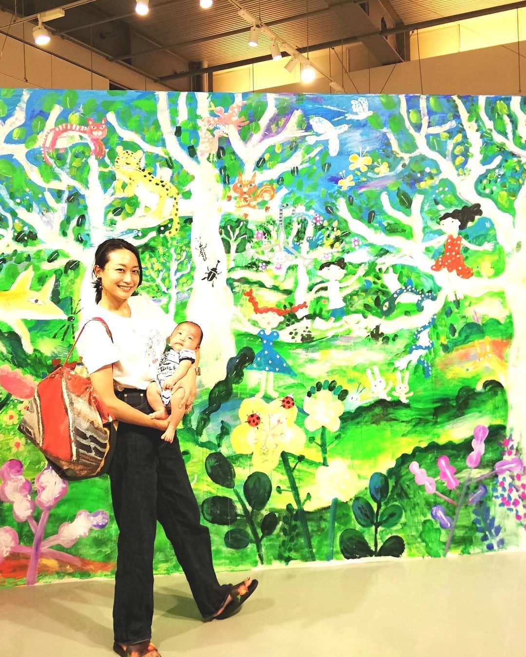 青柳愛さんのインスタグラム写真 - (青柳愛Instagram)「『Fukui  Forestart』 森×はじまり×アート  こんな時代だからこそ 芸術🎨の新たな可能性を。 福井のイラストレーターさんたちの新しい試み。  自然の中、こんなかわいい作品を産み出すなんて憧れます🌳👭🌳  #金津創作の森美術館 #イラストの森」9月20日 0時09分 - aoyagiakayagi