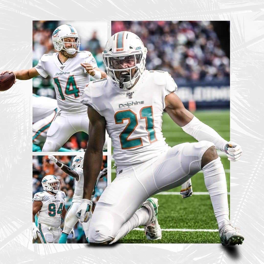 マイアミ・ドルフィンズさんのインスタグラム写真 - (マイアミ・ドルフィンズInstagram)「Miami Ice on Sunday 🥶」9月20日 0時15分 - miamidolphins