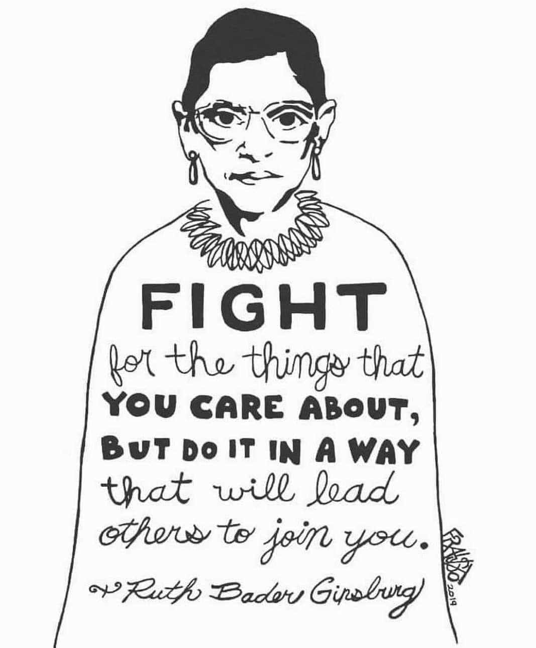 ビリー・レイ・サイラスのインスタグラム：「#RIP Ruth Bader Ginsburg #RBG #SomeGaveAll」