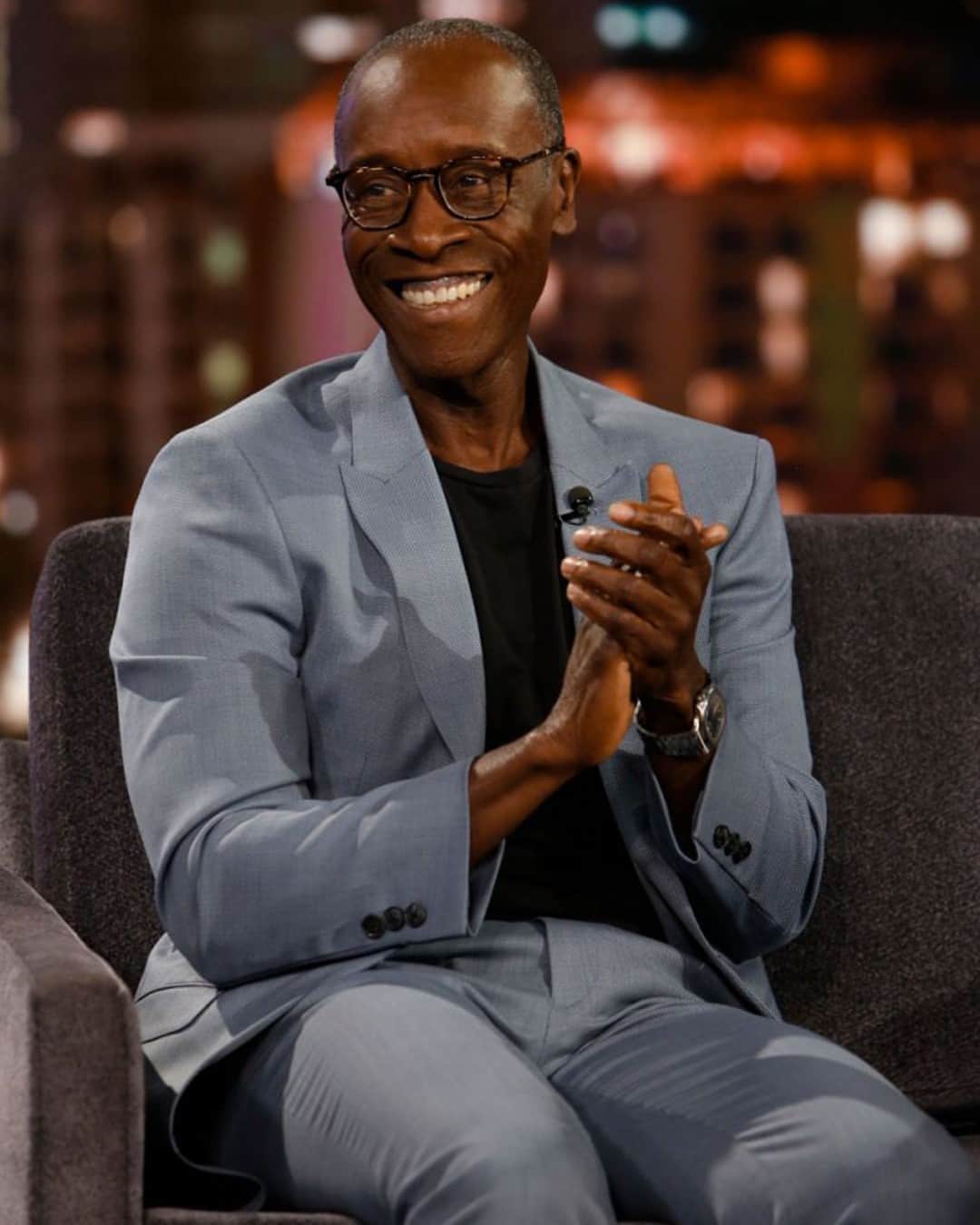 ジーエルシーオーのインスタグラム：「@doncheadle, nominated for Outstanding Lead Actor In A Comedy Series for Black Monday, wears Getty from our Mr. Leight collection.」