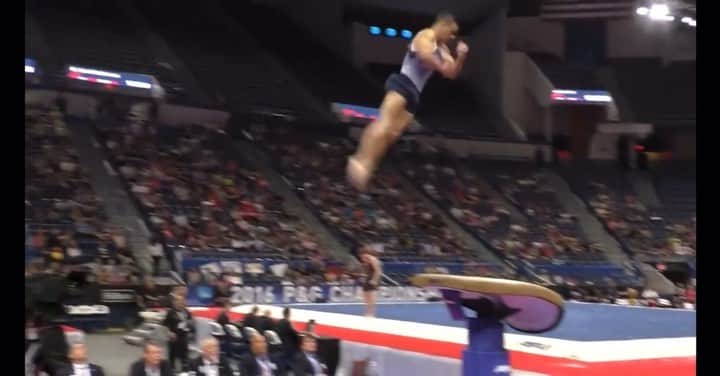 ジェイコブ・ダルトンのインスタグラム：「On a mission to #saveourskillschallenge #savegophergymnastics !  I nominate @brennanpantazis @jhorton11 and @steve_legendre !」