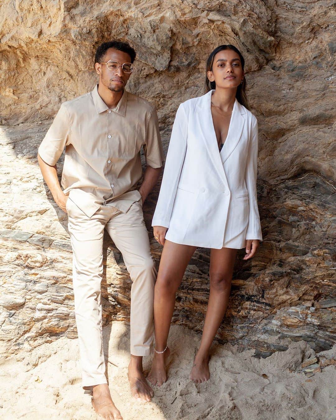 Club Monacoのインスタグラム：「Husband and wife, @officialcwilson & @stellasimona, touch on style and how feeling your best is key: "Dressing up should never be a headache but rather a release, and a moment of self gratitude that boosts my confidence. I gravitate towards pieces that make me feel comfortable in my skin." #35YearsOfClub」