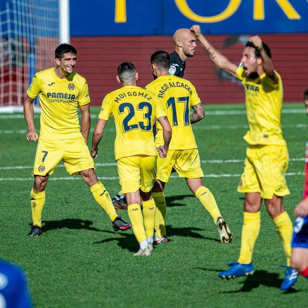 ビジャレアルCFさんのインスタグラム写真 - (ビジャレアルCFInstagram)「¡Así se celebra una victoria 🤩➕3⃣!  ¡Vamossssssss 👏💪! .  Here’s how you celebrate a win 🤩➕3⃣!  Get in 👏💪!  #Villarreal #Futbol #Football #Soccer #LaLiga」9月20日 1時41分 - villarrealcf