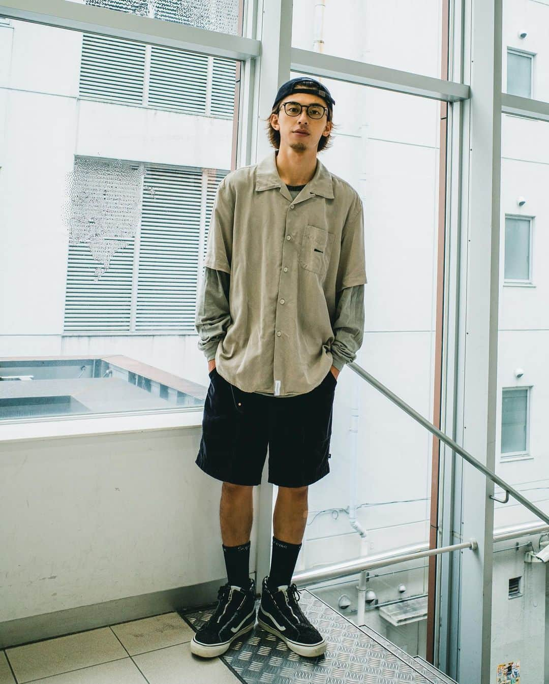 雄三 雨宮さんのインスタグラム写真 - (雄三 雨宮Instagram)「秋のショーツstyle #dcdt_2014  #descendant  #vans」9月20日 11時27分 - amezooon