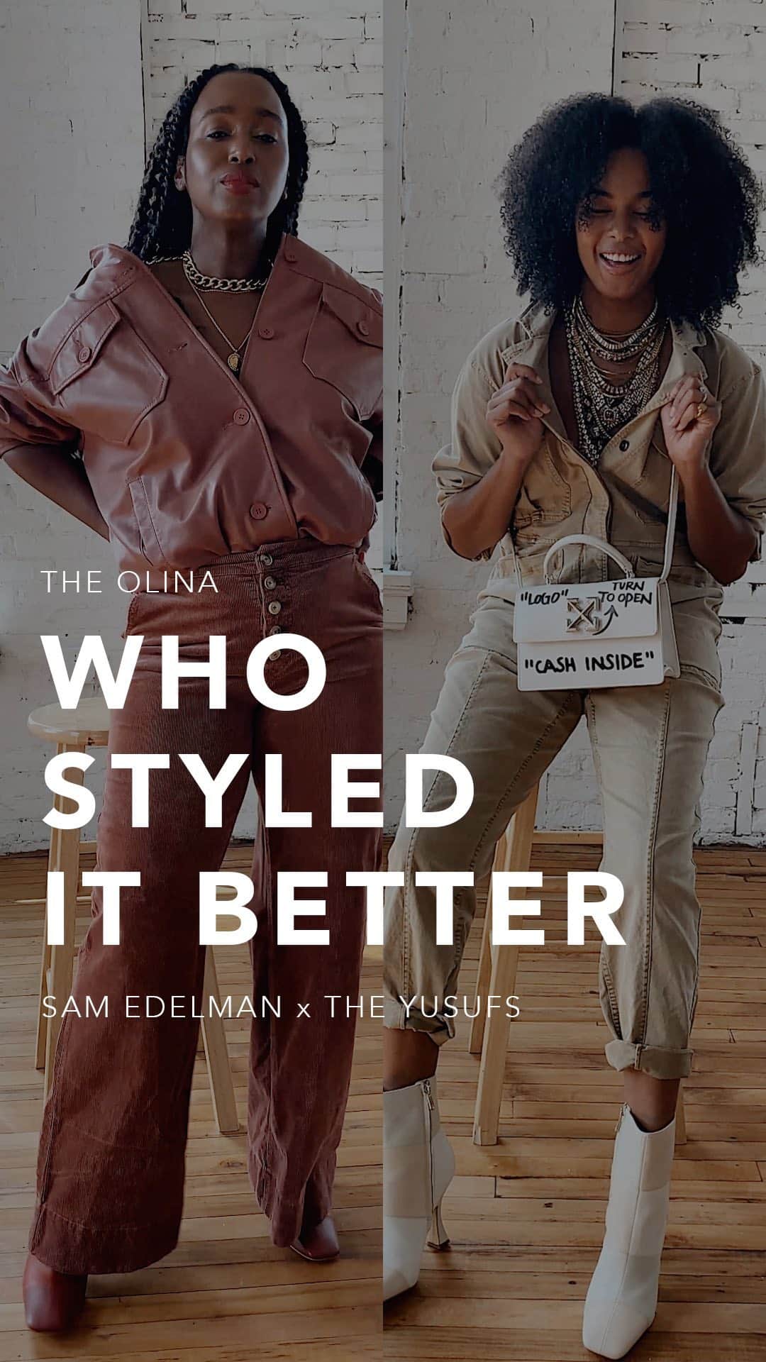 サムエデルマンのインスタグラム：「The OLINA bootie Sam Edelman x The Yusufs @theyusufs」