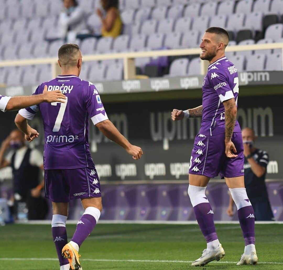 クリスティアーノ・ビラーギのインスタグラム：「Esattamente la partita che speravo. Che volevo. Quella di cui avevo bisogno per ricominciare⚜️ #fiorentina #seriea」