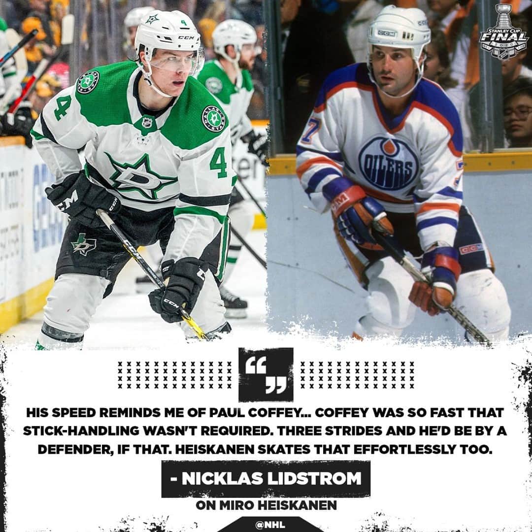 NHLさんのインスタグラム写真 - (NHLInstagram)「Nicklas Lidstrom has some praise for young @miroheiskanen. 👀 #StanleyCup  📺: 7:30 ET on @nhlonnbcsports, @sportsnet and @tvasports」9月20日 4時05分 - nhl